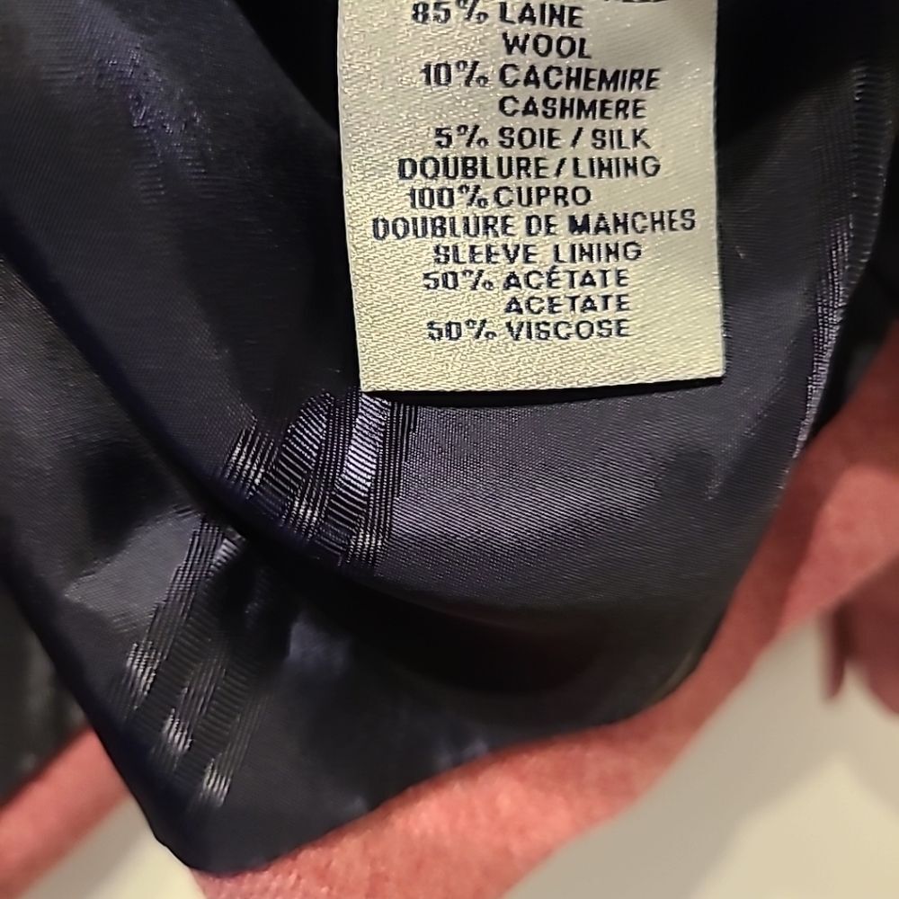 Faconnable Size 12 wool/cashmere Designer Jacket excellent condition - Picture 7 of 15